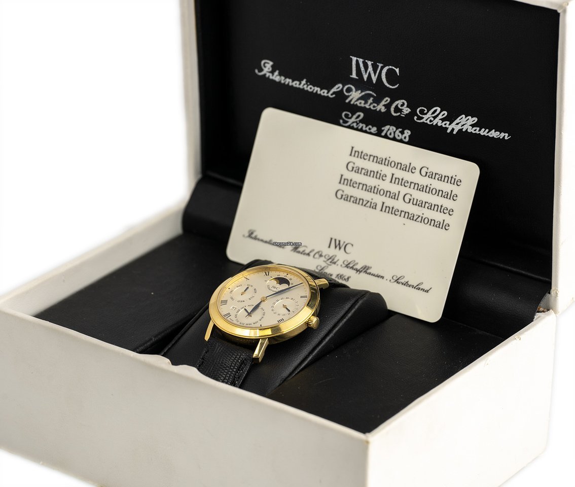 IWC Portofino Mens watch Unisex Manual winding Yellow gold IW2050 7