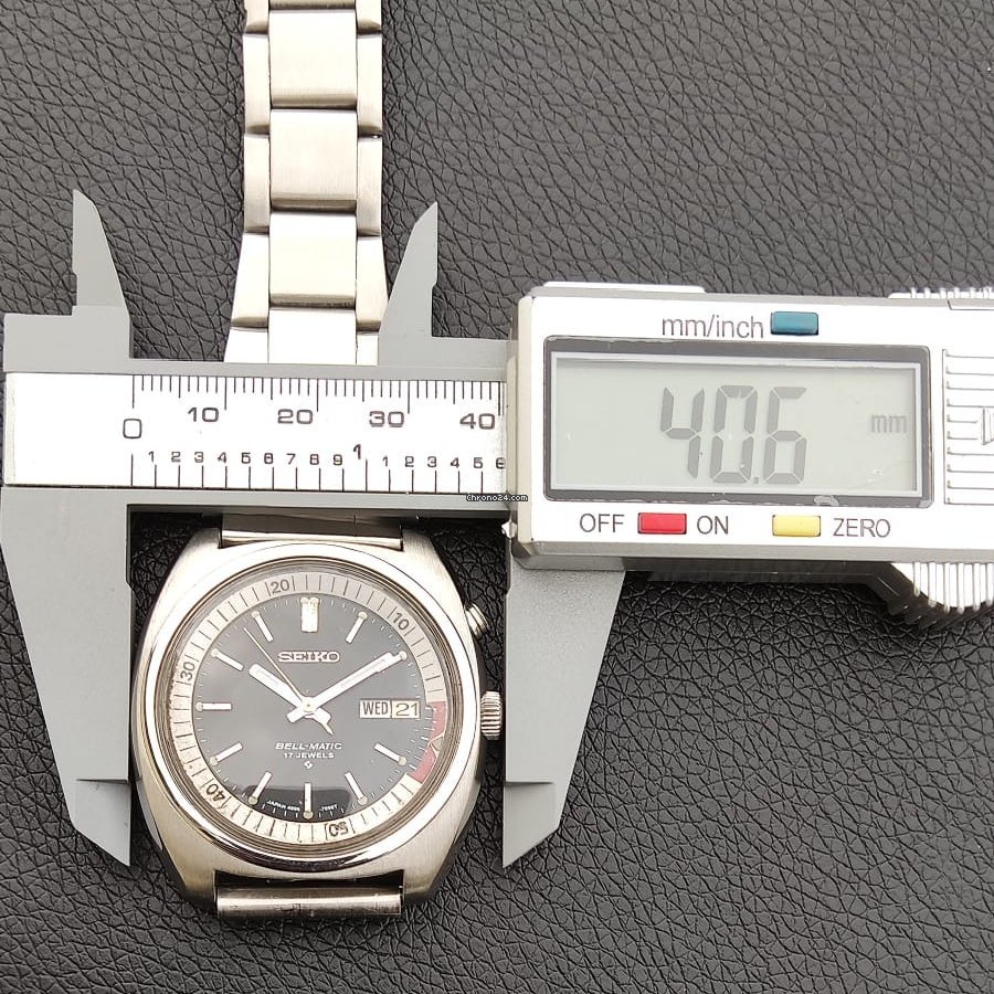 Seiko Mens watch Unisex Automatic Steel 4006-6040 7