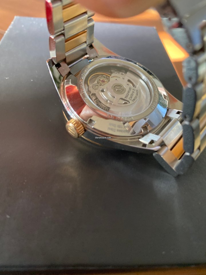 TAG Heuer Carrera Calibre 5 Mens watch Unisex Automatic Gold Steel war215d.bd0784 7