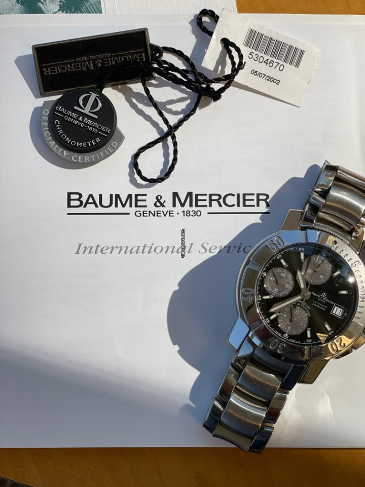 Baume & Mercier Capeland Mens watch Unisex Automatic Steel MOA08112 7