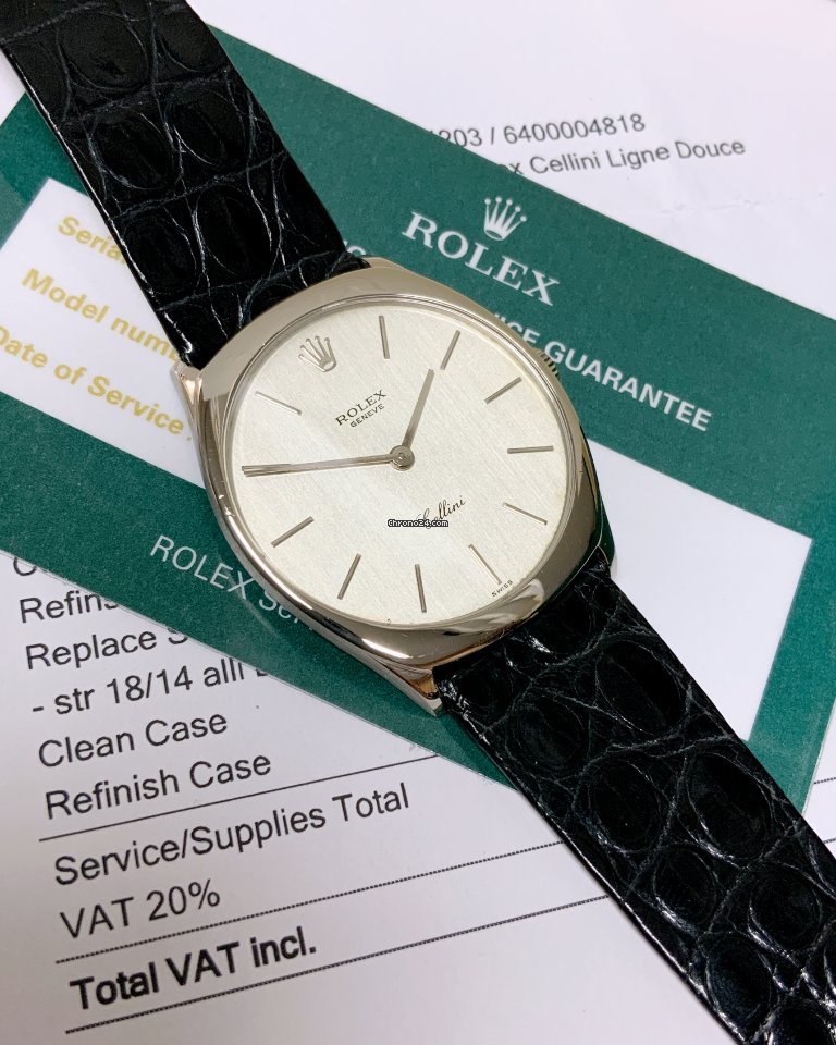 Rolex Cellini Mens watch Unisex White gold Manual winding 4133 7