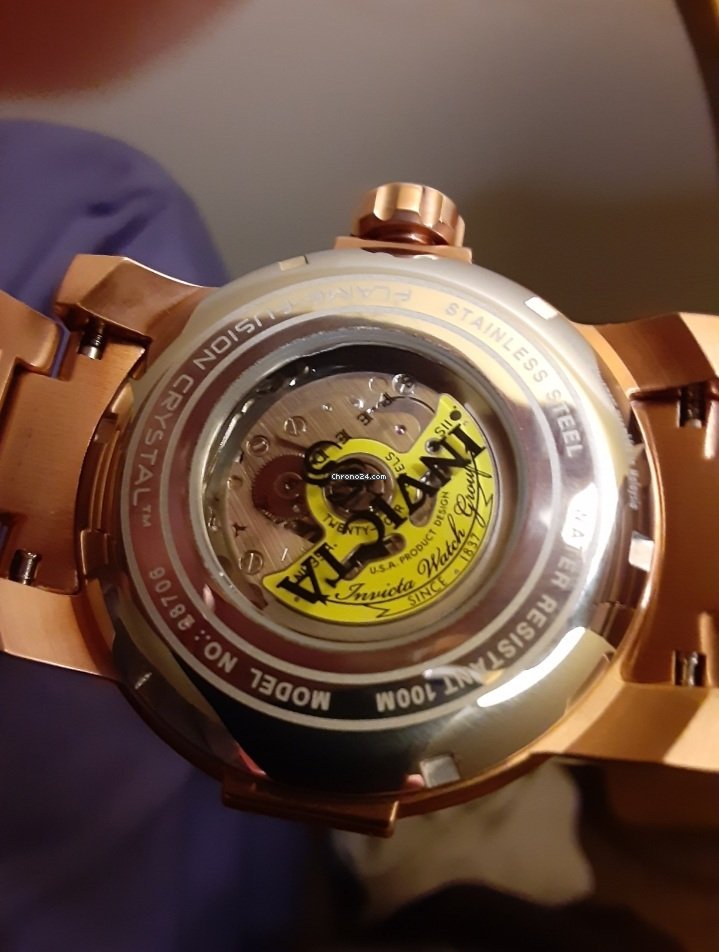 Invicta Mens watch Unisex Automatic Steel 28706 7