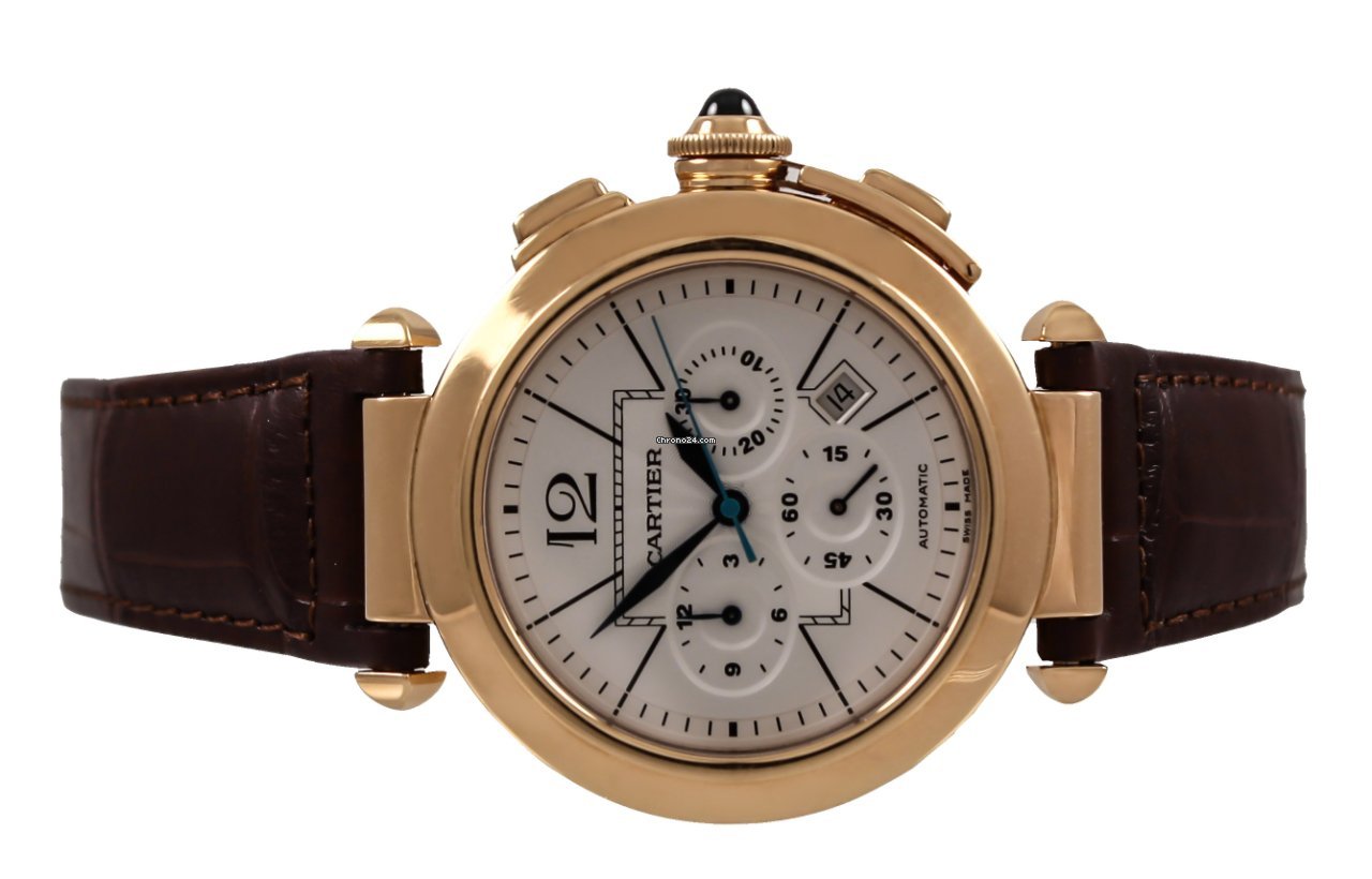 Cartier Pasha Mens watch Unisex Automatic Yellow gold W3020151 7
