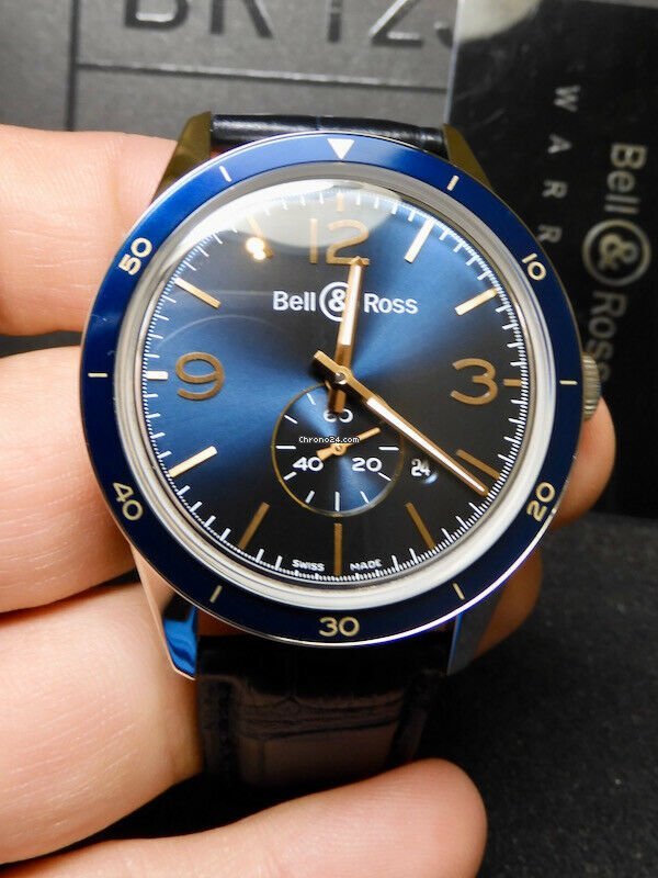 Bell & Ross Vintage Automatic Steel BR 123 7