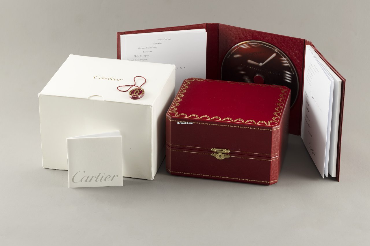 Cartier Tank Anglaise Mens watch Unisex Automatic Red gold 3504 7