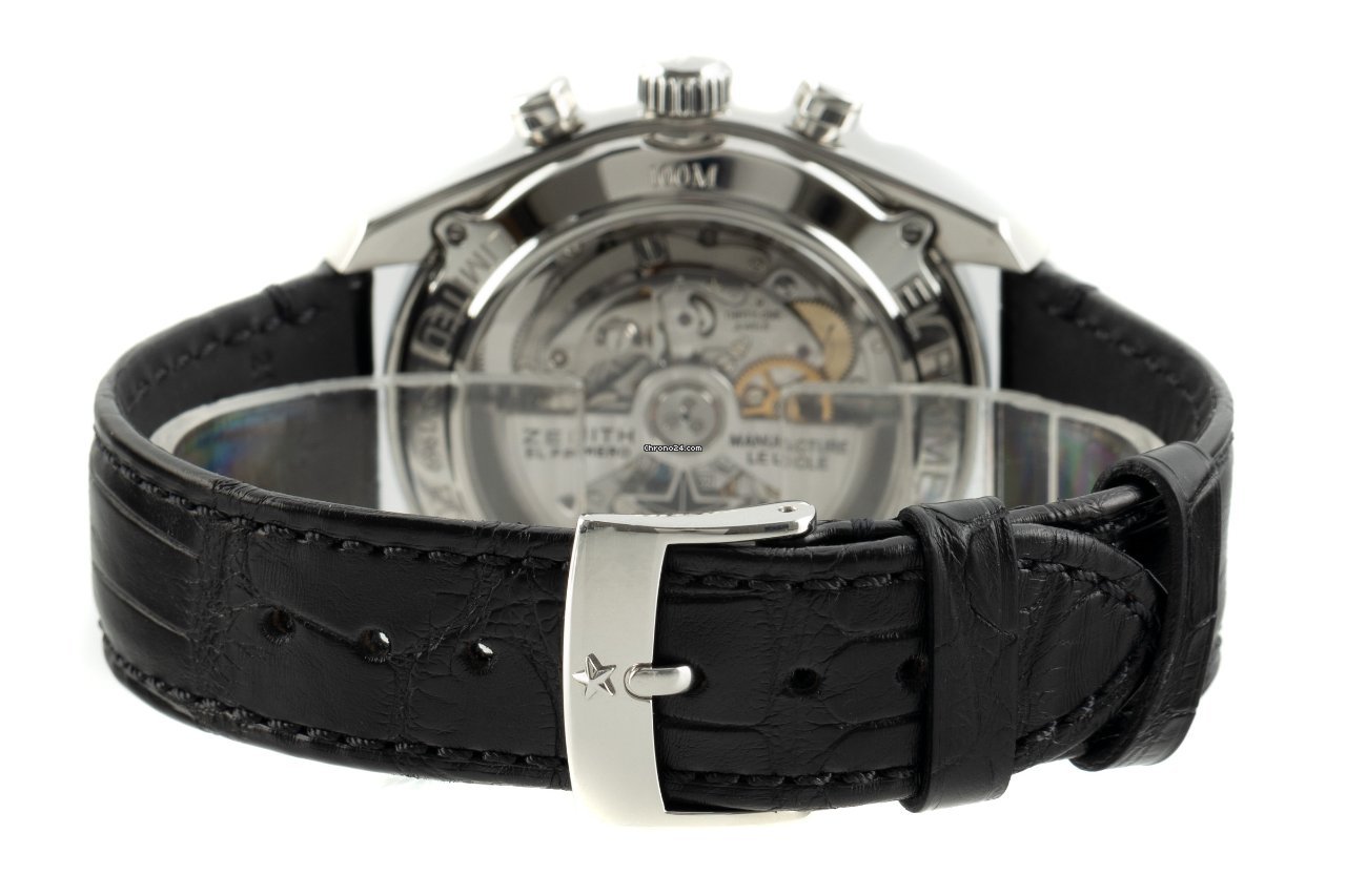 Zenith El Primero Chronograph Mens watch Unisex Automatic Steel 03.2041.4052 69.C496 7
