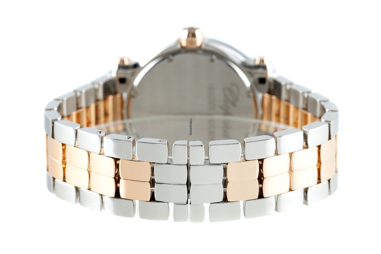 Chopard Happy Sport Womens watch Quartz Gold Steel 27 8488 7
