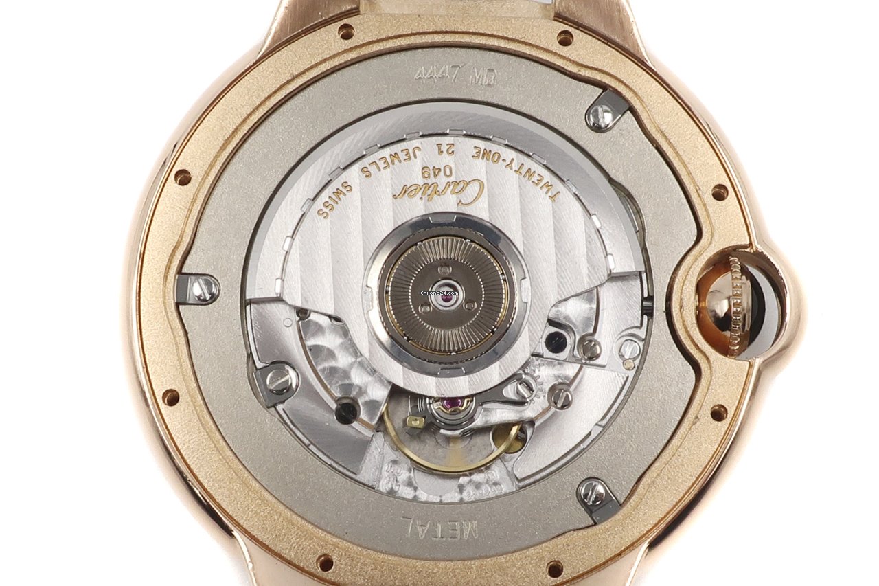 Cartier Ballon Bleu Mens watch Unisex Automatic Red gold 2999 7