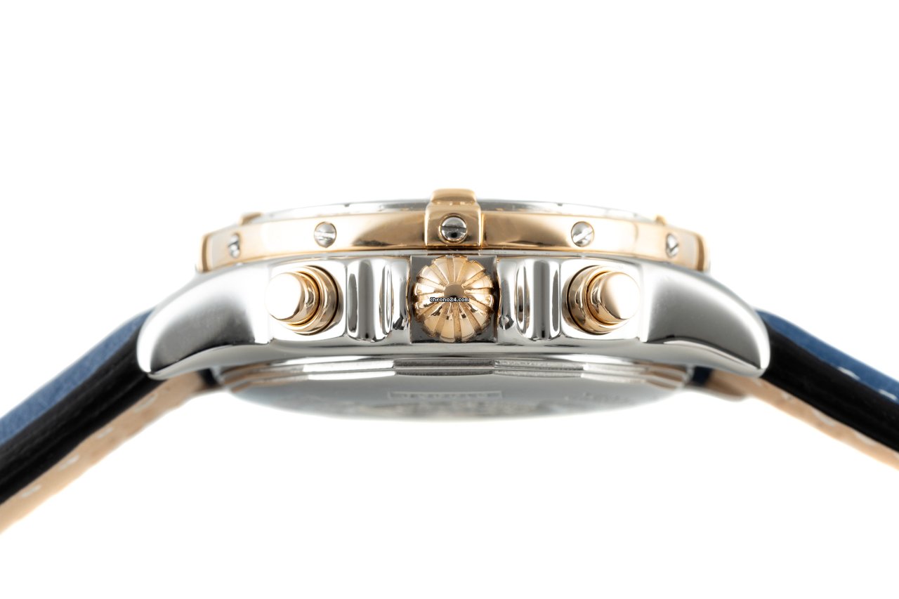 Breitling Chrono Cockpit Mens watch Unisex Automatic Gold Steel C13358 7