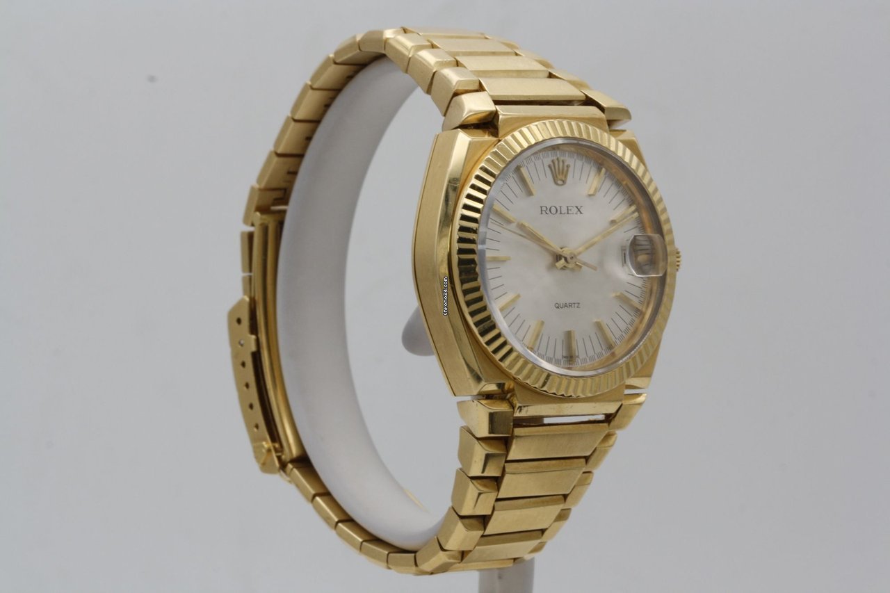 Rolex Datejust Oysterquartz Mens watch Unisex Yellow gold Quartz 5100 7