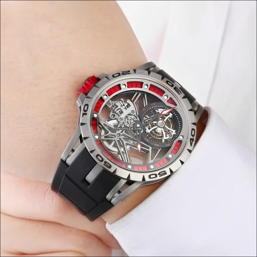 Roger Dubuis Excalibur Mens watch Unisex Manual winding Titanium RDDBEX0545 7