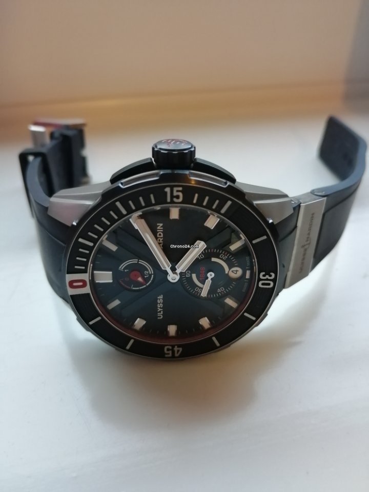 Ulysse Nardin Marine Mens watch Unisex Automatic Titanium 1183-170LE 93-NEMO 7