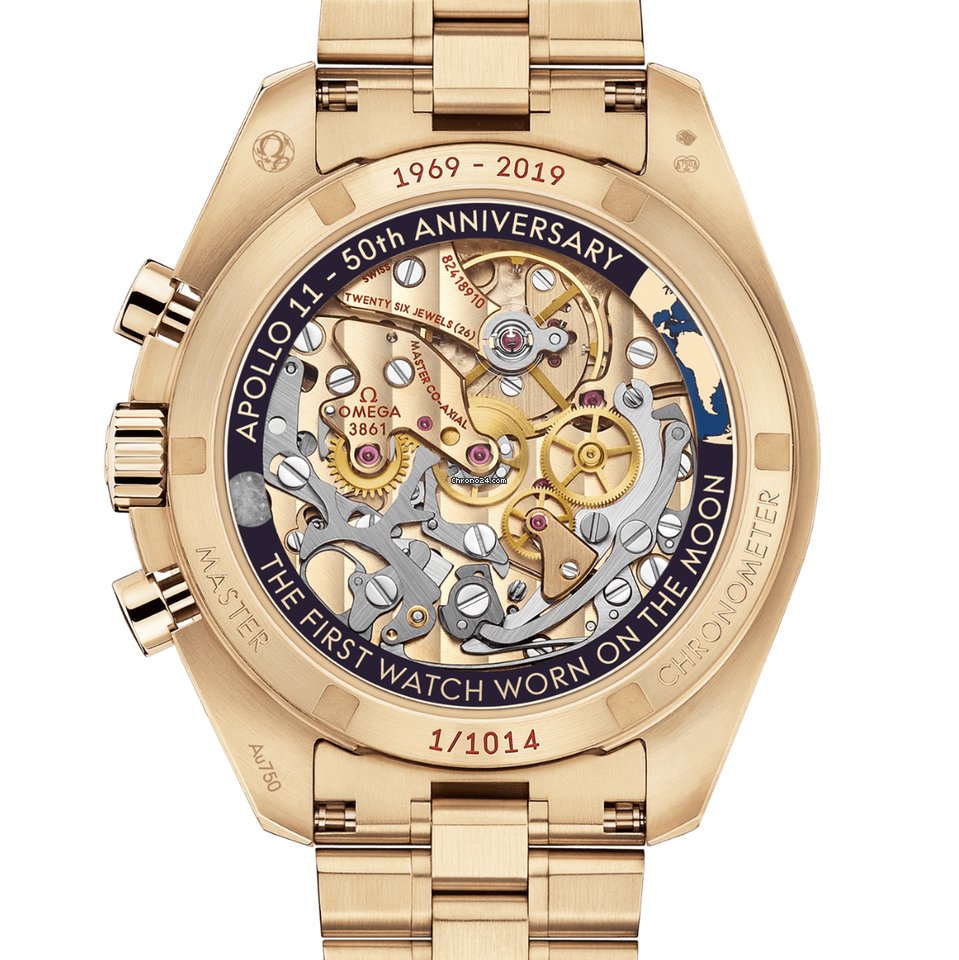 Omega Speedmaster Professional Moonwatch Mens watch Unisex Manual winding Yellow gold 310.60.42.50.99.001 7