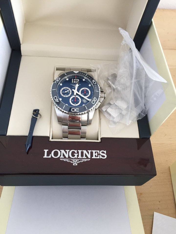 Longines HydroConquest Mens watch Unisex Automatic Steel L38834966 7