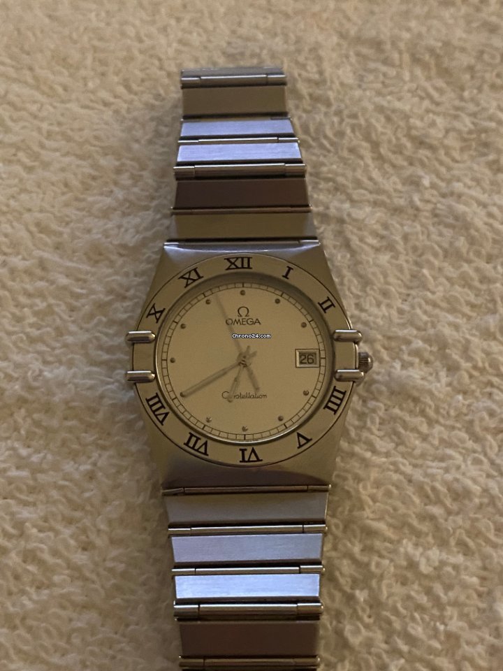 Omega Constellation Quartz Mens watch Unisex Quartz Steel 53428331 7