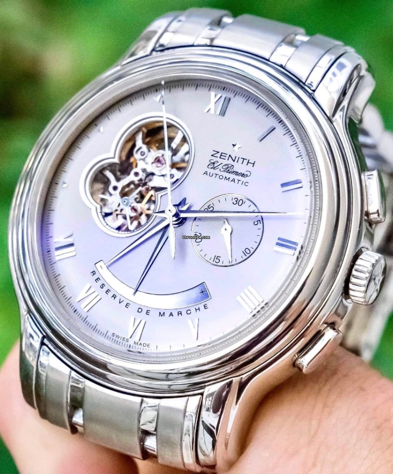Zenith El Primero Chronomaster Mens watch Unisex Automatic Steel 03.1260.4021 73.M1260 7