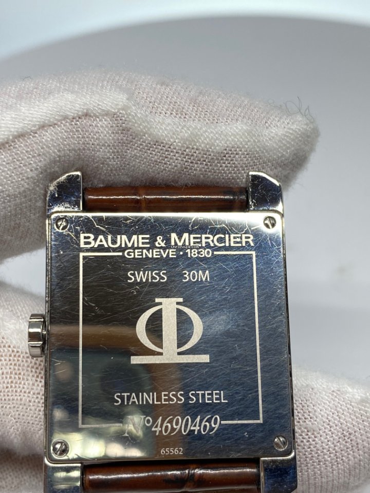 Baume & Mercier Hampton Mens watch Unisex Quartz Steel 65562 7
