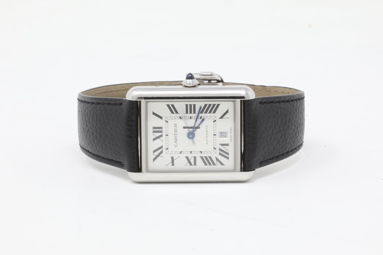 Cartier Tank Mens watch Unisex Automatic Steel WSTA0040 7