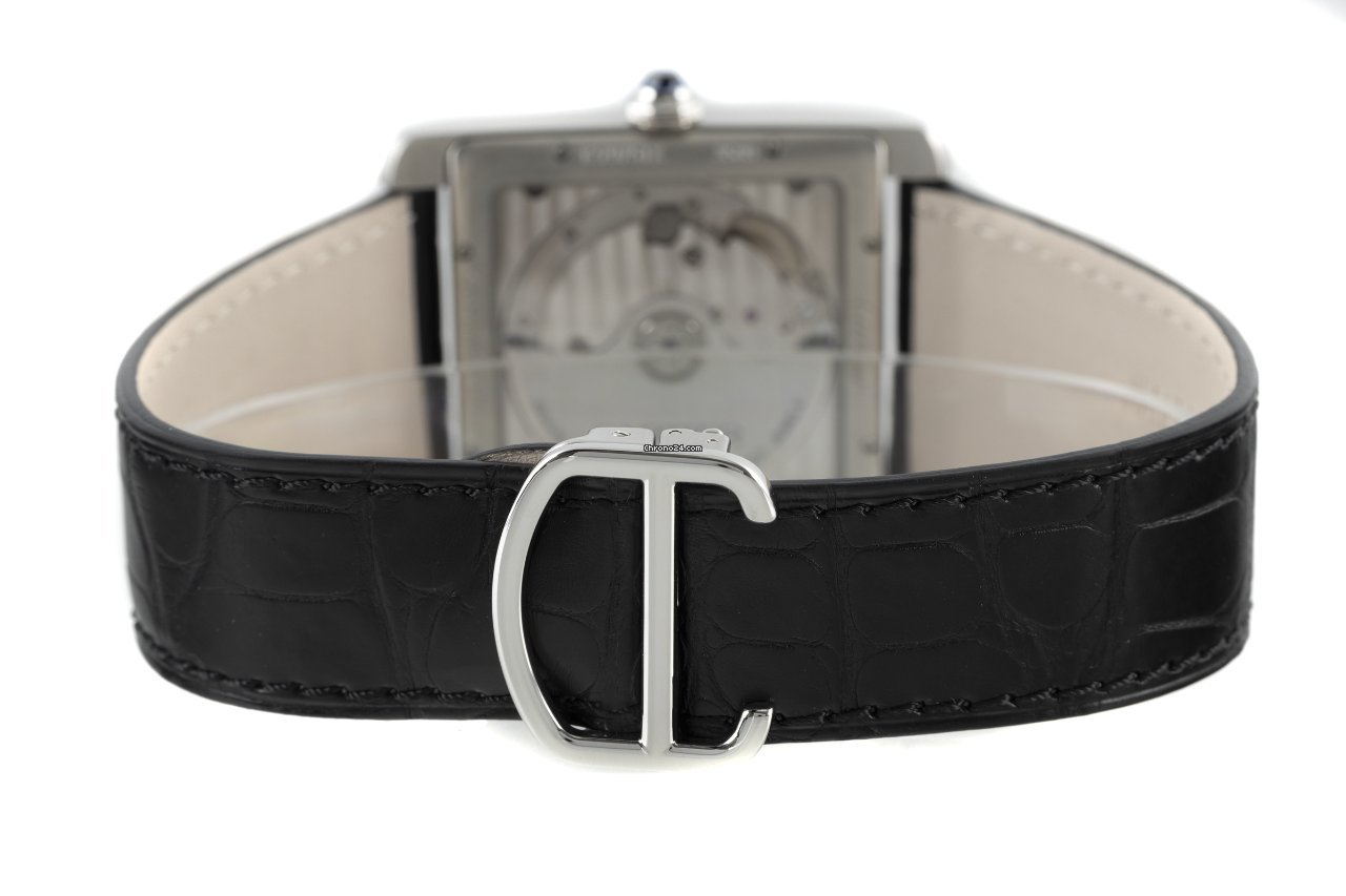 Cartier Tank MC Mens watch Unisex Automatic Steel 3589 7