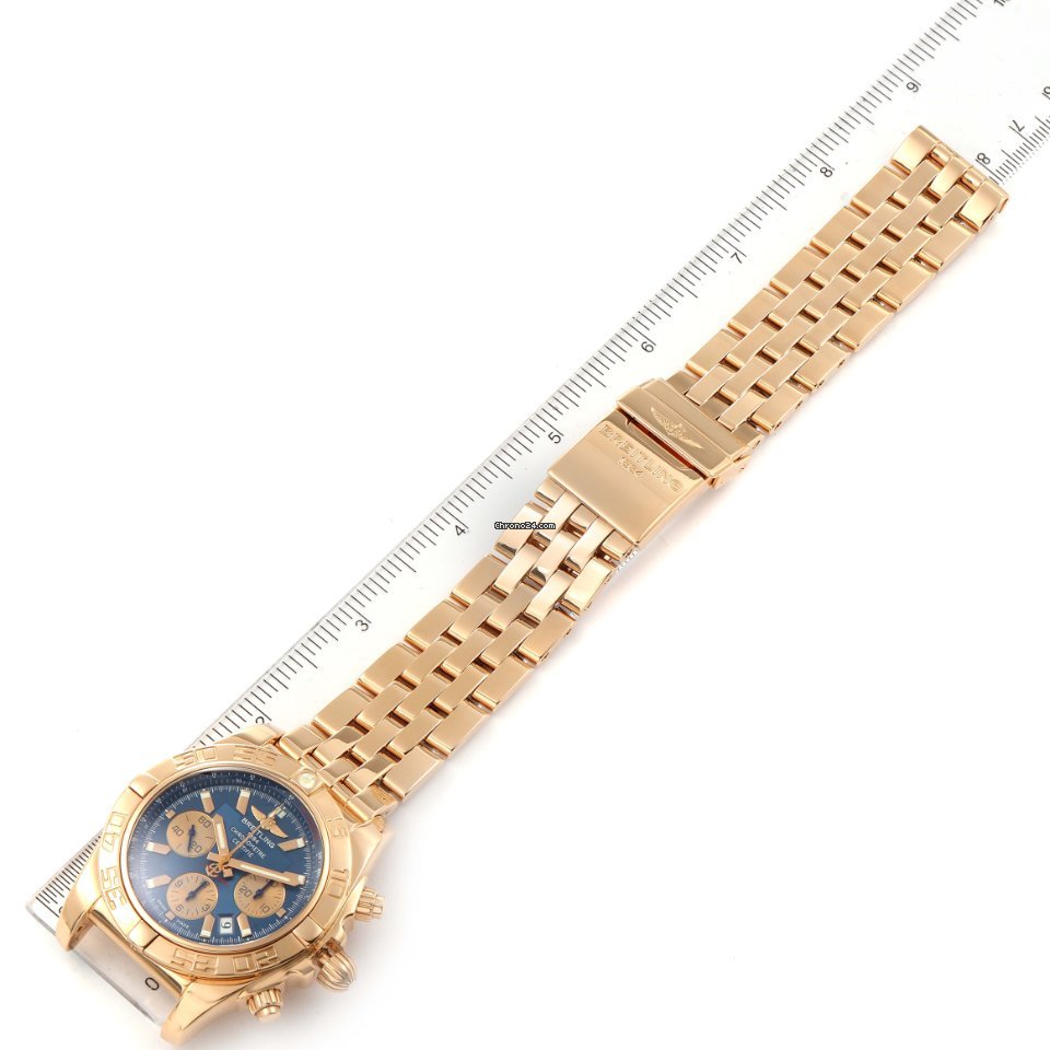 Breitling Chronomat Evolution Mens watch Unisex Automatic Rose gold HB0110 7