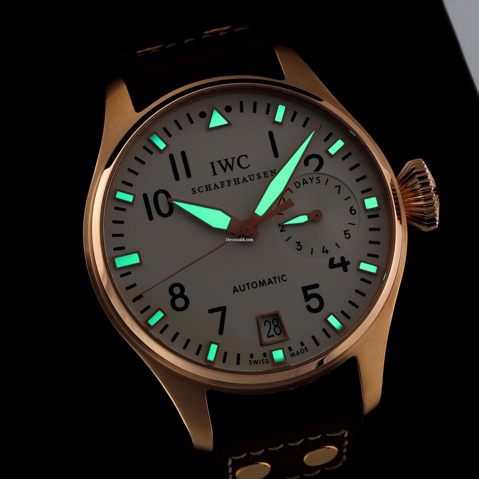 IWC Big Pilot Mens watch Unisex Automatic Rose gold IW500425 7