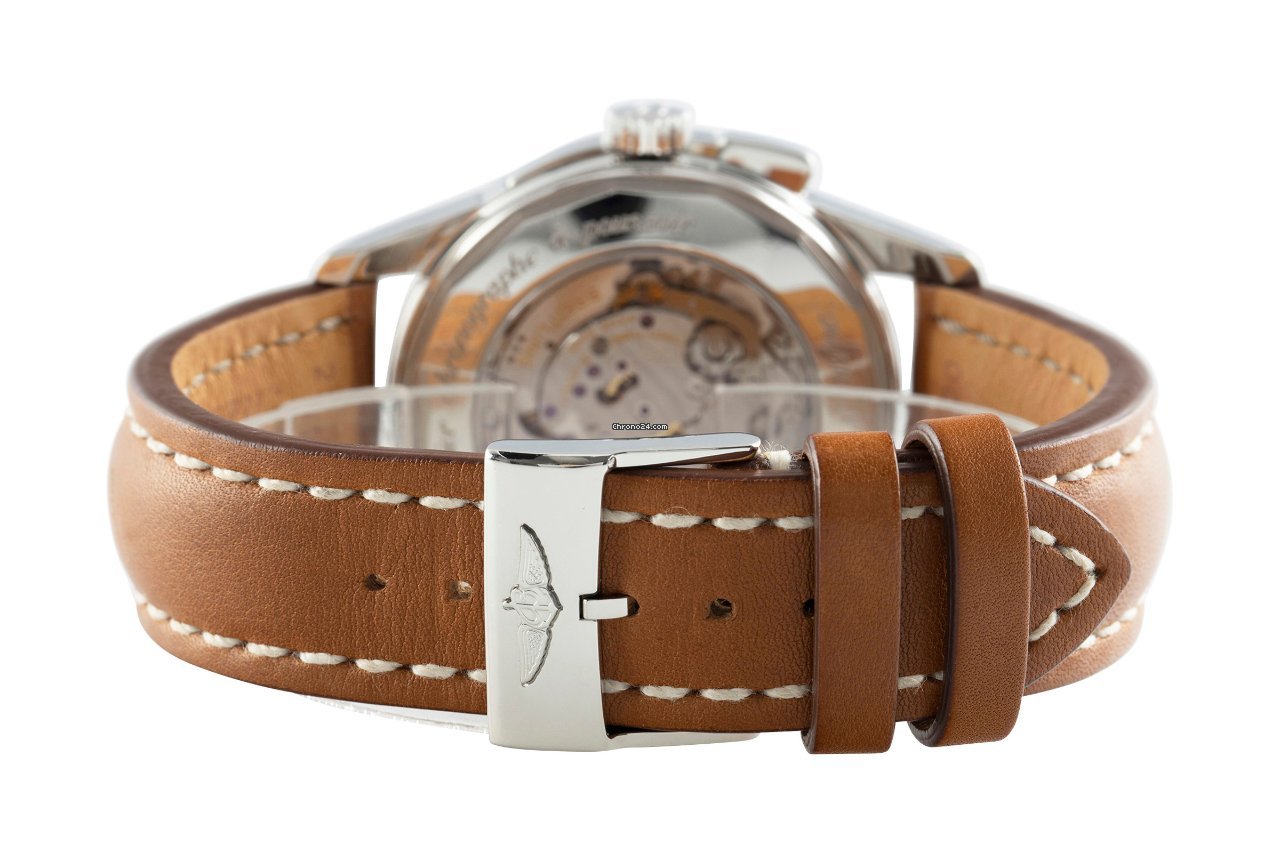 Breitling Transocean Chronograph Mens watch Unisex Manual winding Steel AB1411 7