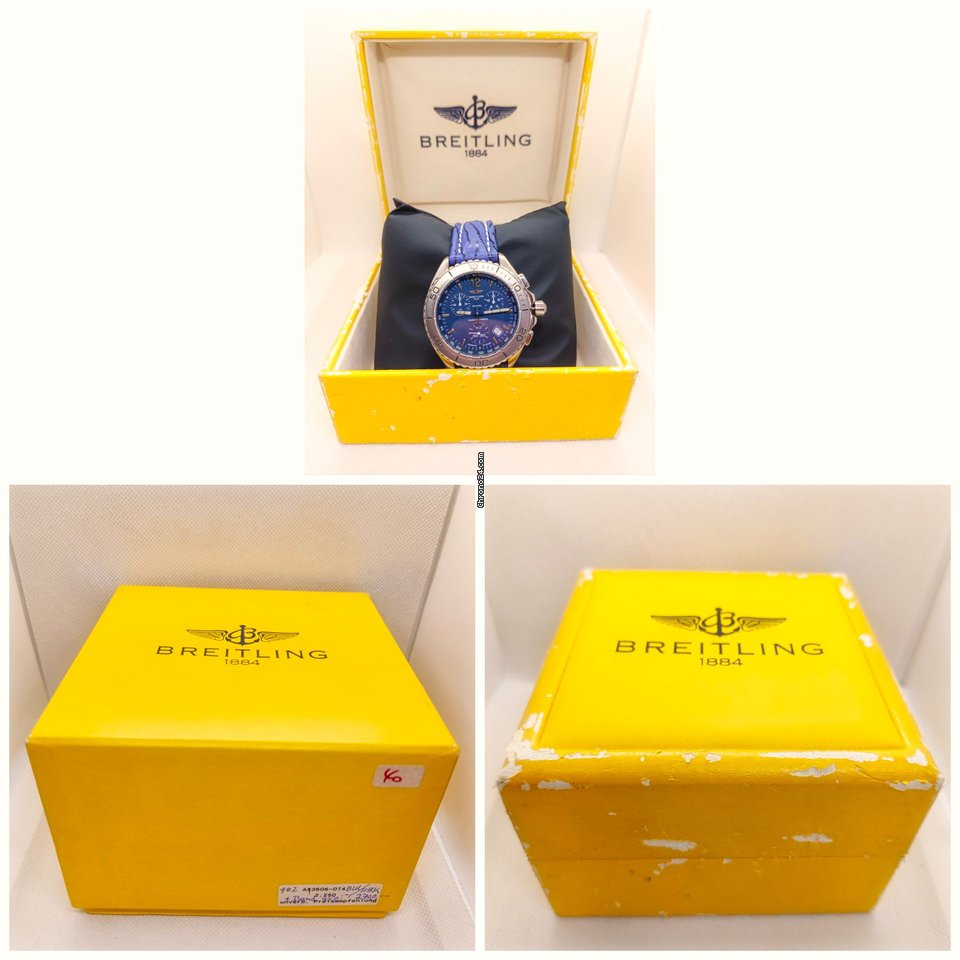Breitling Mens watch Unisex Quartz Steel A53605 7