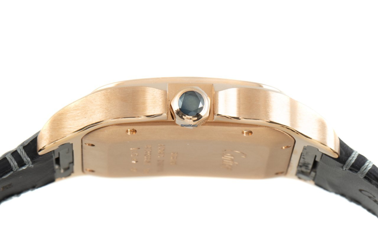 Cartier Santos Mens watch Unisex Automatic Red gold WGSA0011 7