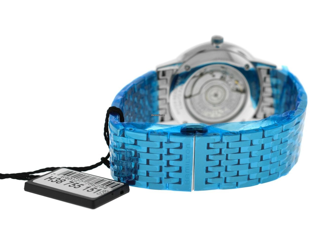 Hamilton Intra-Matic Mens watch Unisex Automatic Steel H38755151 7