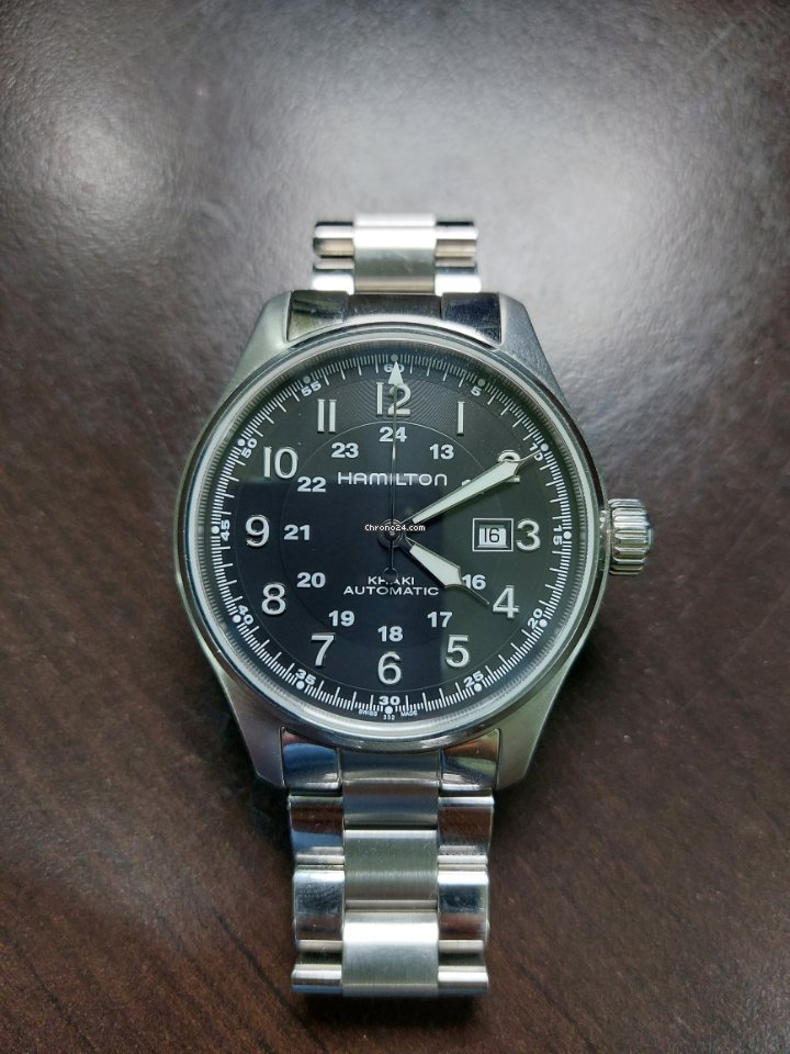 Hamilton Khaki Field Mens watch Unisex Automatic Steel H70625133 7