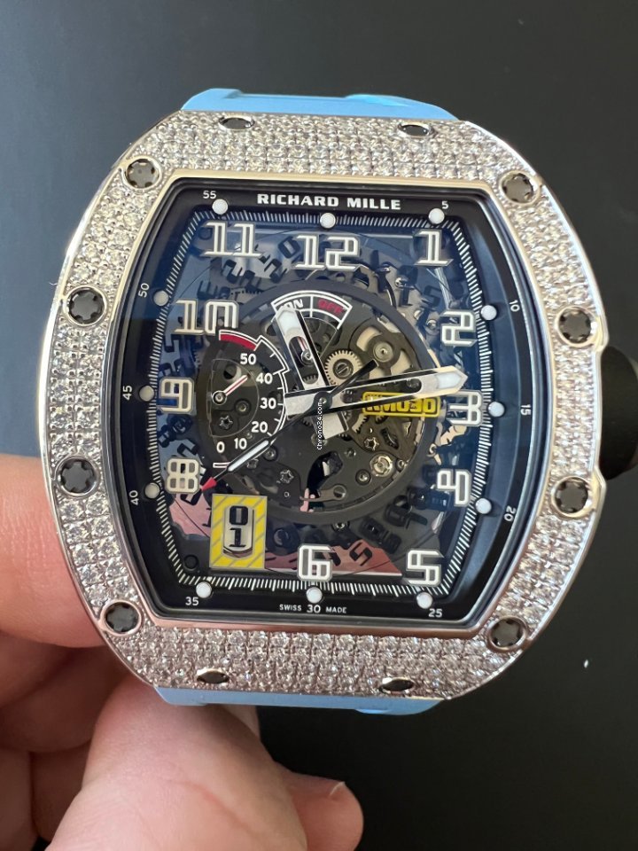 Richard Mille RM 030 Mens watch Unisex Automatic White gold RM30 WG 7