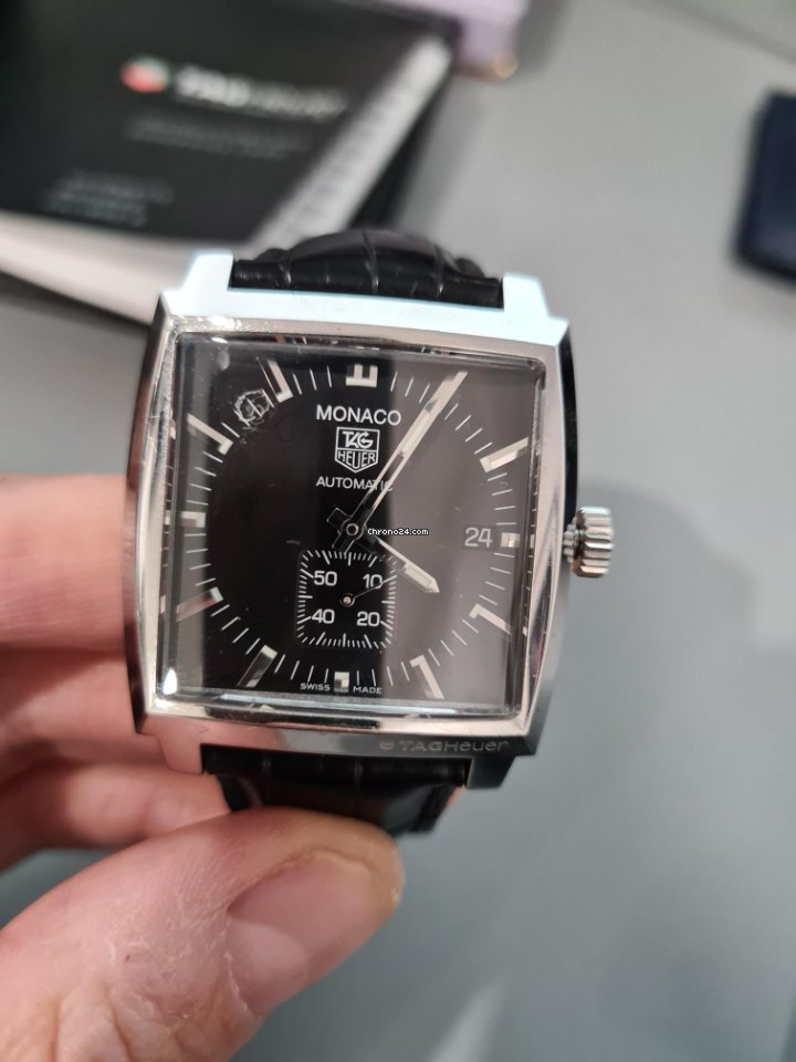TAG Heuer Monaco Calibre 6 Mens watch Unisex Automatic Steel WW2110.FC6177 7