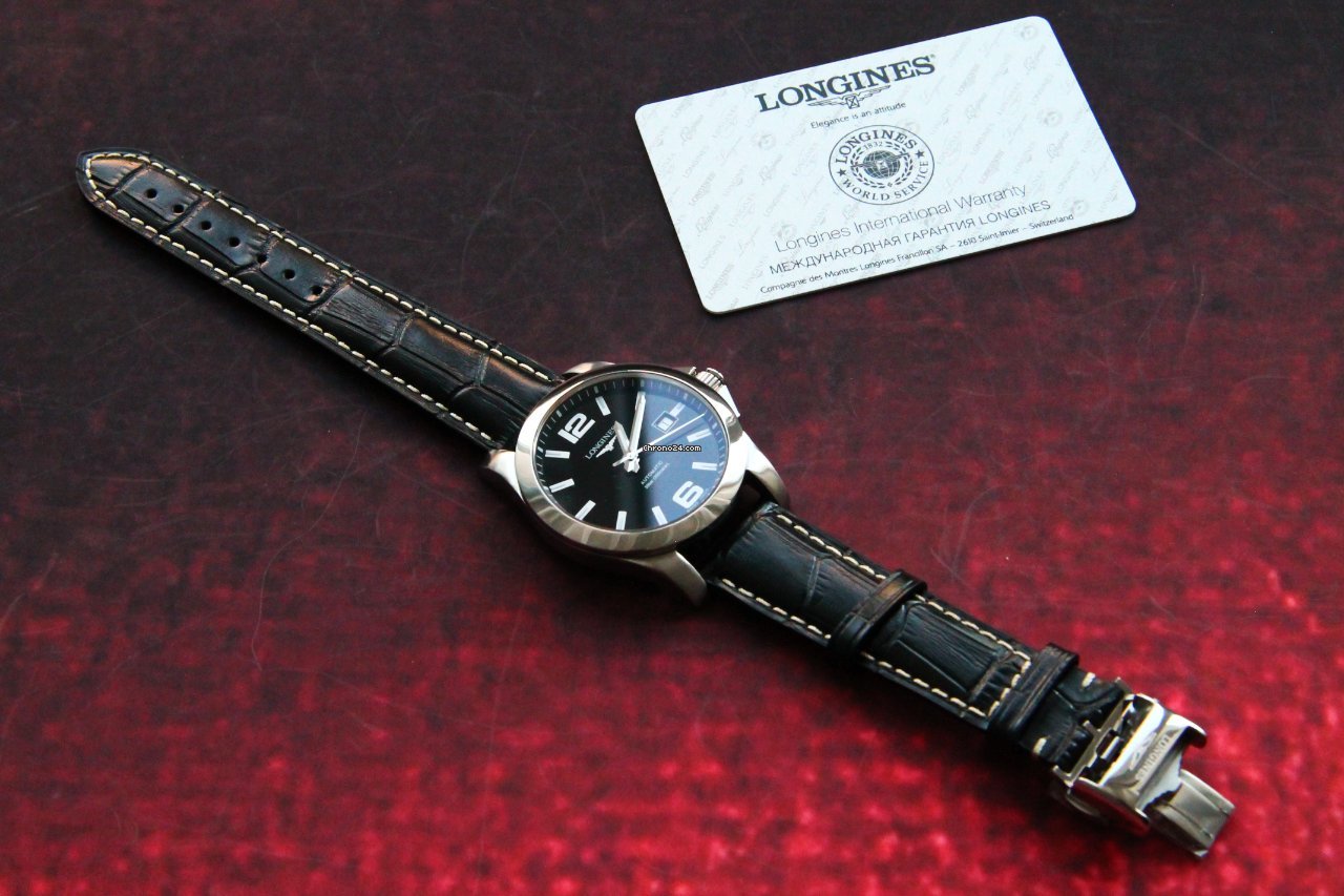 Longines Conquest Mens watch Unisex Automatic Steel L3.677.4.58.6 7