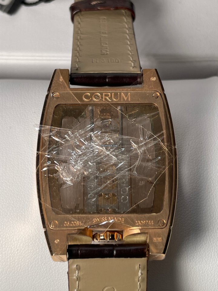 Corum Golden Bridge Mens watch Unisex Automatic Rose gold 313.165.55 0002 GL10R 7