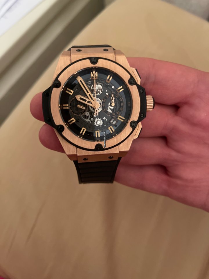 Hublot King Power Mens watch Unisex Automatic Rose gold 701.OX.0180.RX 7