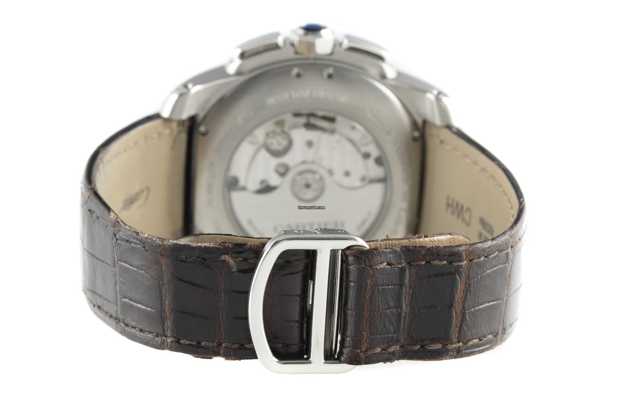 Cartier Calibre de Cartier Chronograph Mens watch Unisex Automatic Steel 3578 7