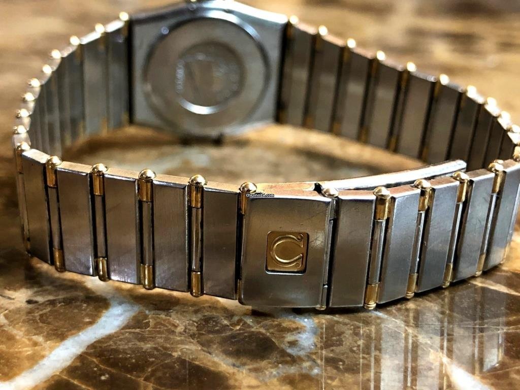 Omega Constellation Quartz Womens watch Quartz Gold Steel 1262.70.00 7
