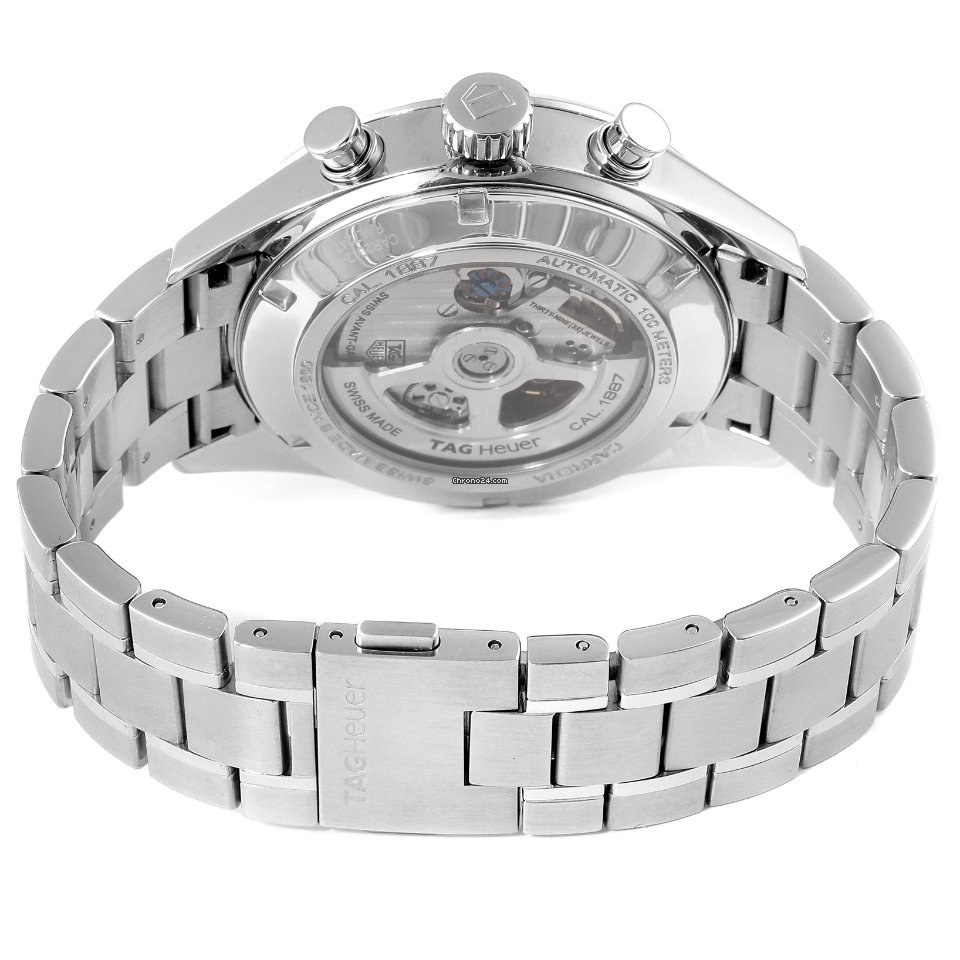 TAG Heuer Carrera Calibre 1887 Mens watch Unisex Automatic Steel CAR2012.BA0796 7