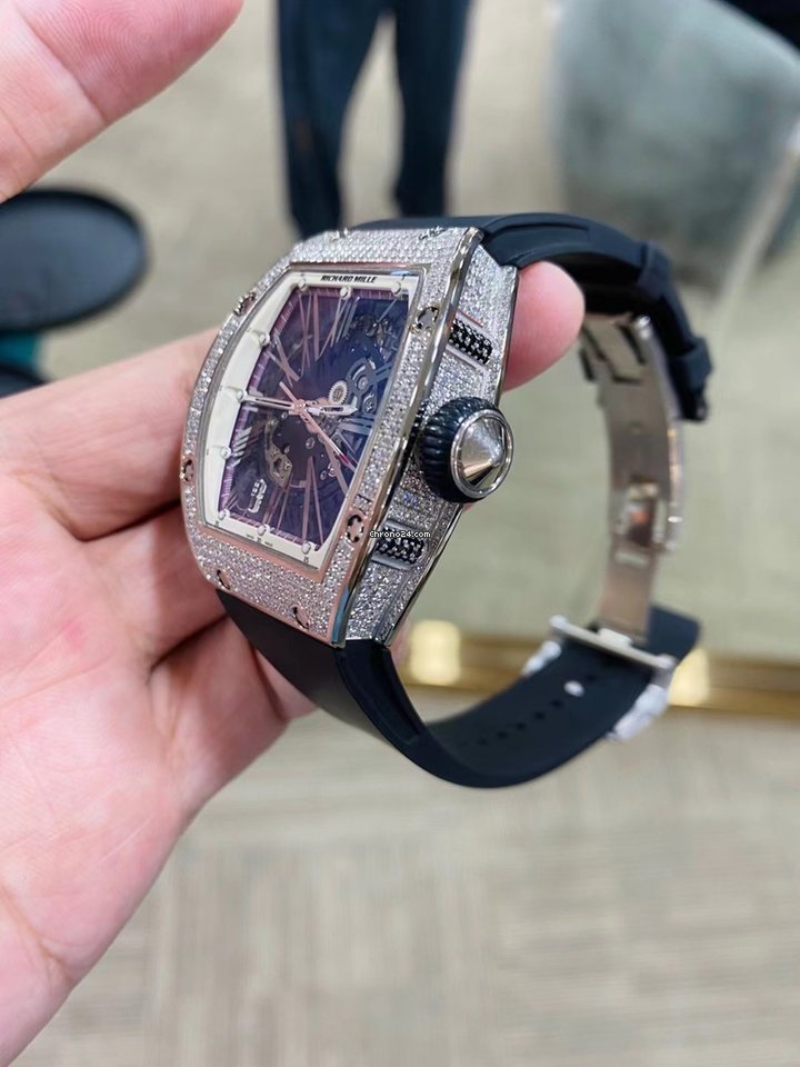 Richard Mille Mens watch Unisex Automatic White gold Richard Mille RM 023 White Gold 7