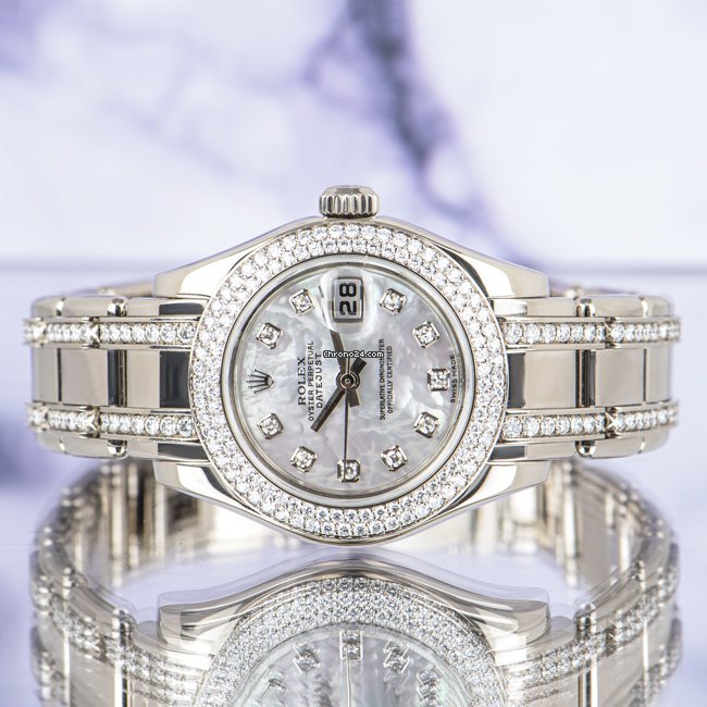 Rolex Lady-Datejust Womens watch White gold Automatic 80339 7