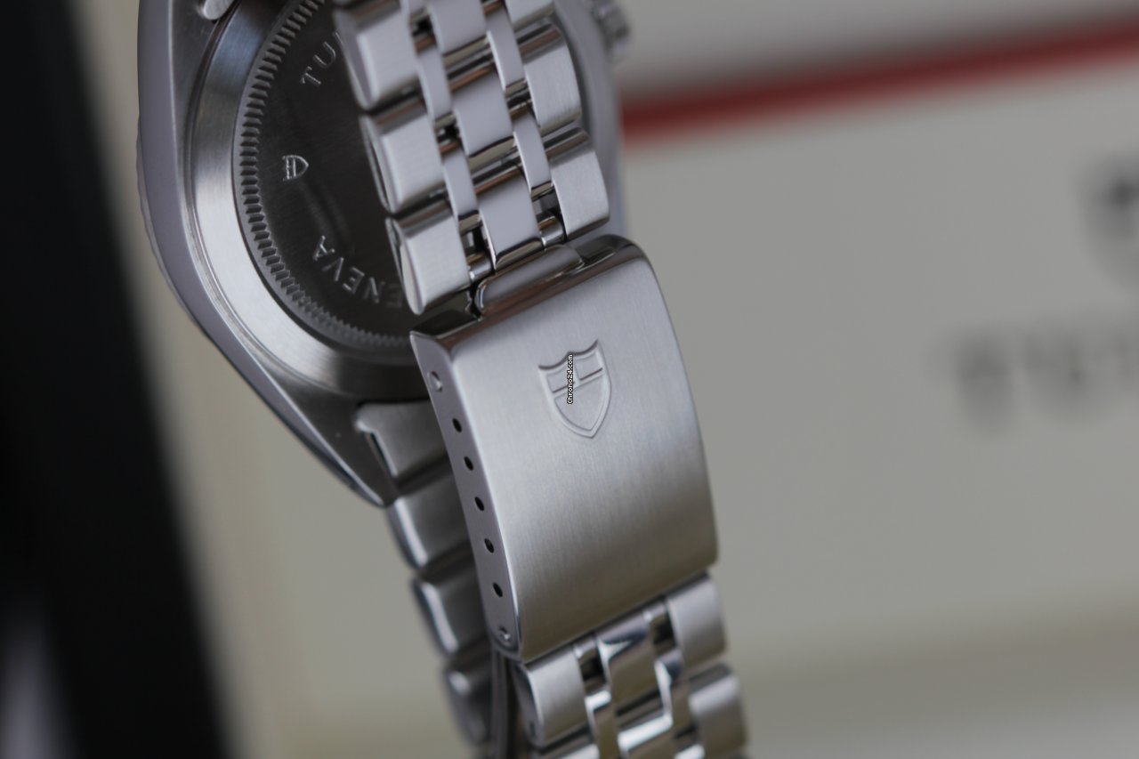 Tudor Prince Date Mens watch Unisex Automatic Steel 76214 Linen dial 7
