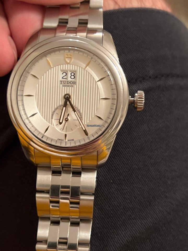 Tudor Glamour Double Date Mens watch Unisex Automatic Steel 57100-0002 7