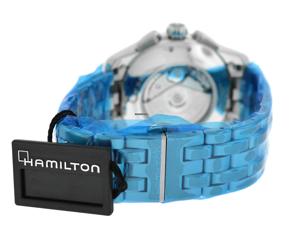 Hamilton Jazzmaster Auto Chrono Mens watch Unisex Automatic Steel H32586141 7