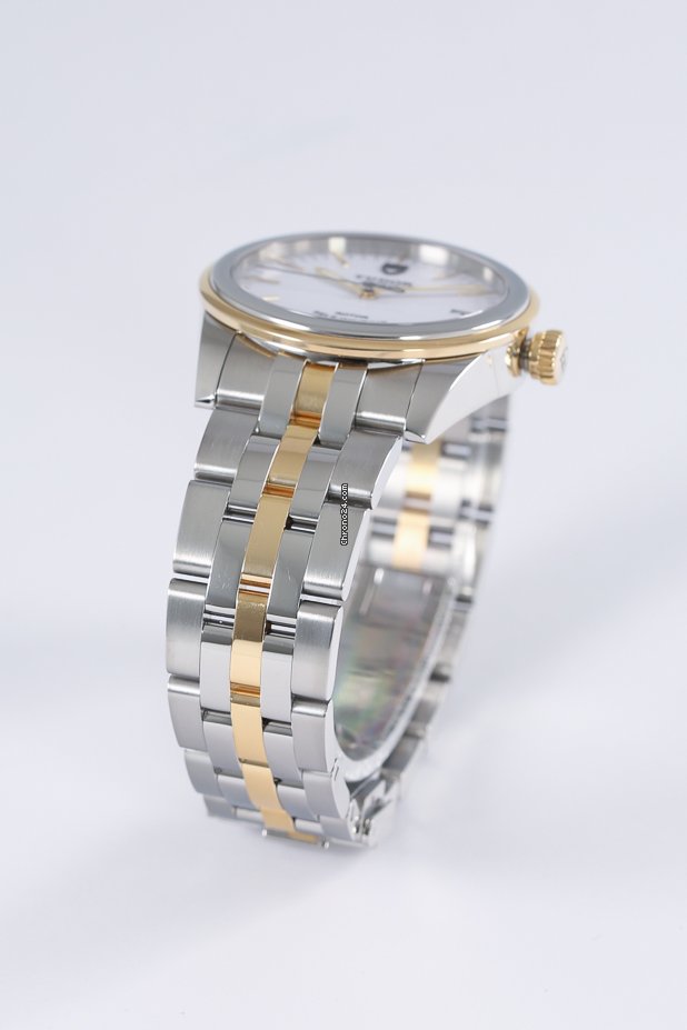 Tudor Glamour Date Mens watch Unisex Automatic Gold Steel 55003 7