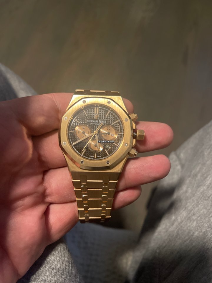 Audemars Piguet Royal Oak Chronograph Mens watch Unisex Automatic Rose gold 26331or 7