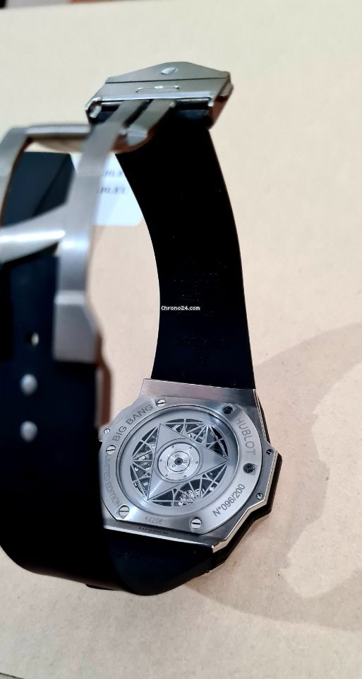 Hublot Big Bang Sang Bleu Mens watch Unisex Automatic Titanium 418.NX.1107.RX.MXM19 7