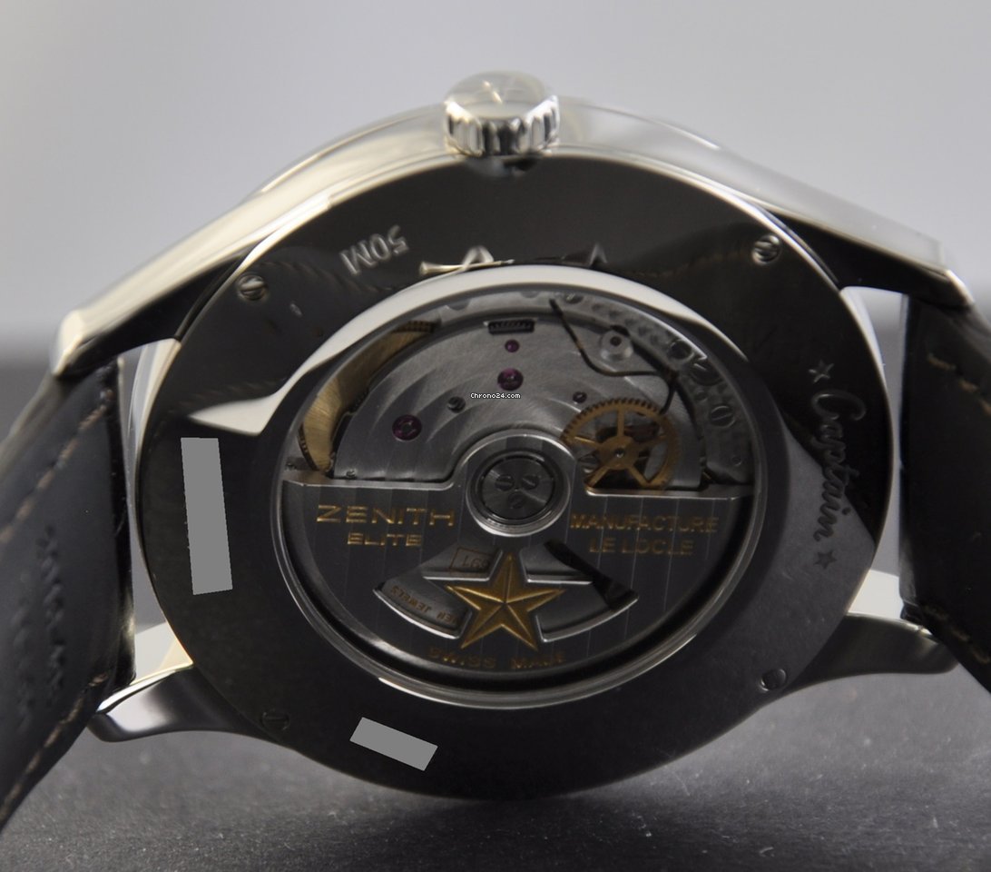 Zenith Captain Moonphase Mens watch Unisex Automatic Steel 03.2143.691 01.C498 7