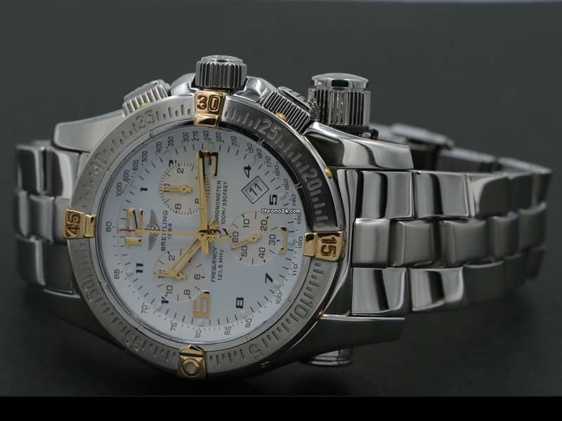 Breitling Emergency Mens watch Unisex Quartz Gold Steel B73321 7