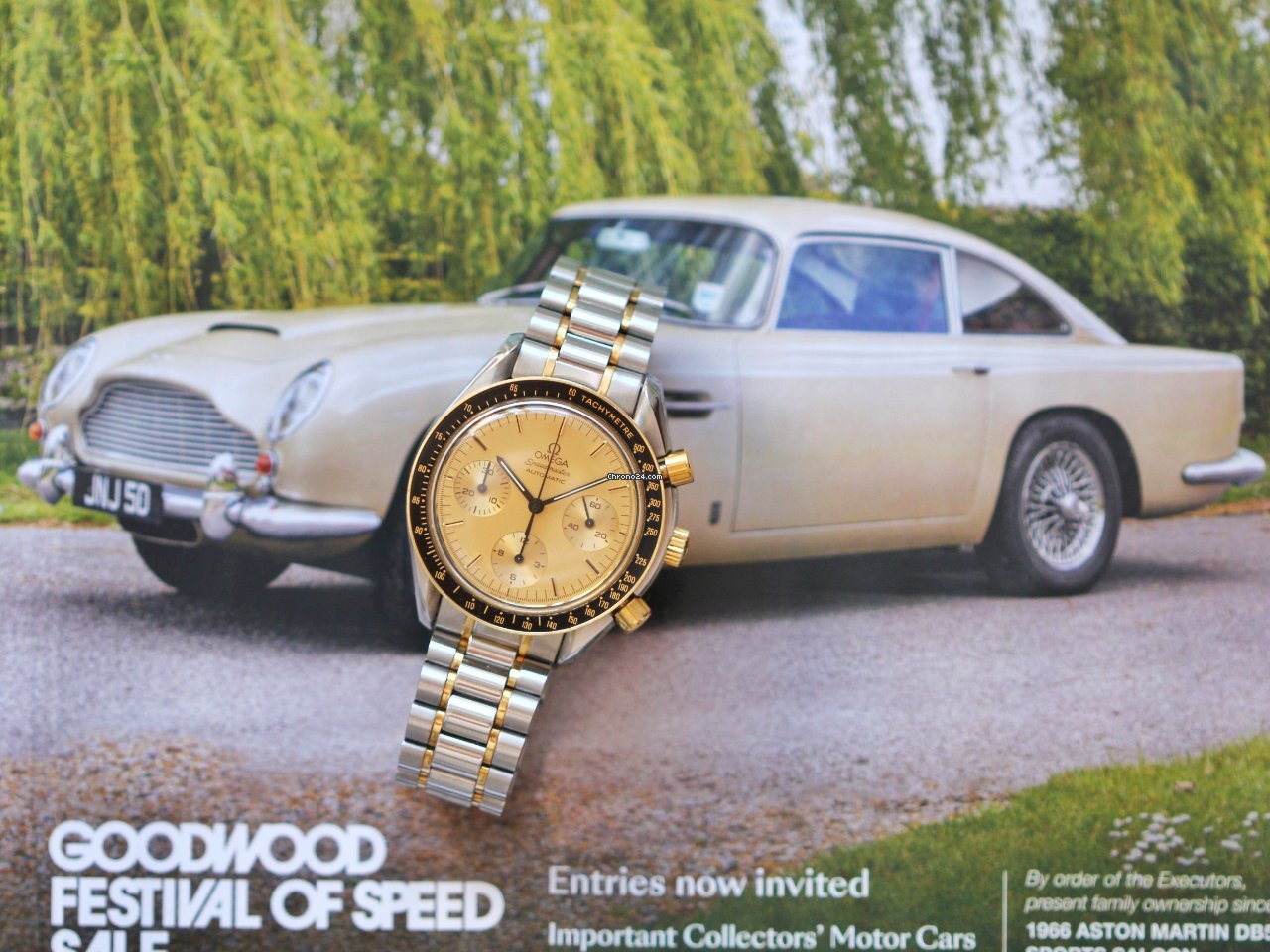 Omega Speedmaster Mens watch Unisex Automatic Gold Steel 3310.10 7