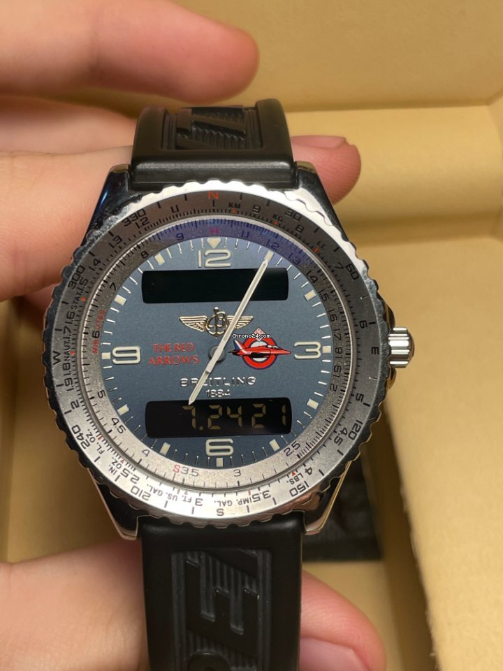 Breitling Chronospace Mens watch Unisex Quartz A56012 7